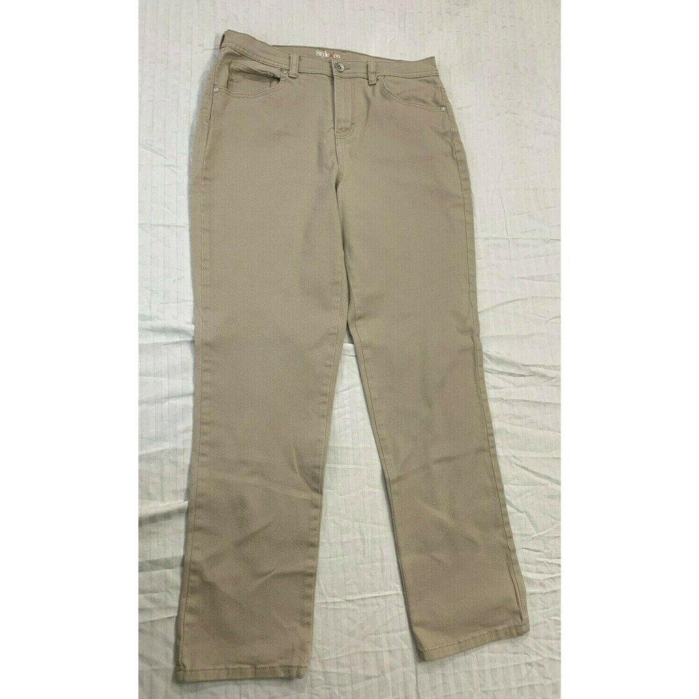 STYLE CO WOMENS JEANS PANTS NATURAL FIT SIZE 10